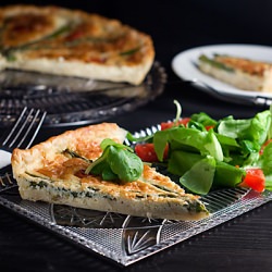 Asparagus Goat Cheese Tart