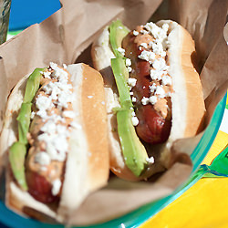 Avocado Chipotle Dogs