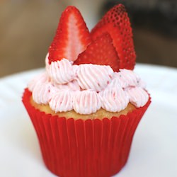 Strawberry Cupcakes