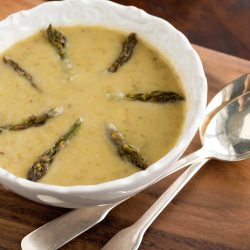 Roasted Asparagus Soup