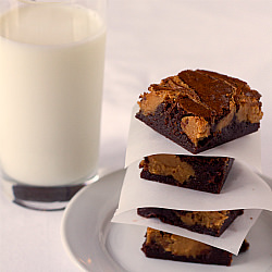 Peanut Butter Brownies
