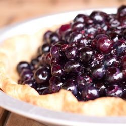Fresh Blueberry Pie
