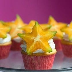 Glee Star-Berry Cupcakes