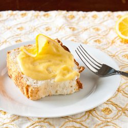 Citrusy Angel Food Cake