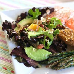 Avocado & Orange Salad w/ Hazelnuts