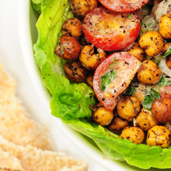 A Middle Eastern Chickpea Salad