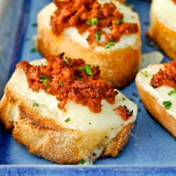 Cheddar Chorizo Baguettes