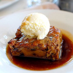 Pistachio Bread Pudding