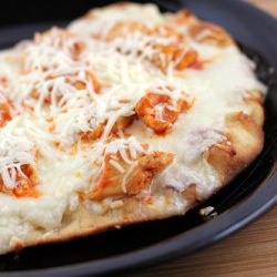 Buffalo Chicken Flatbread Pizza