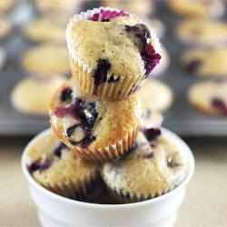 Mini Jordan Marsh Blueberry Muffins