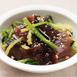 Black Fungus and Celery Salad