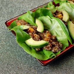 Thai Sweet Potato Lettuce Wraps