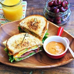 Avocado BLT With Fried Egg