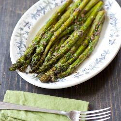 Grilled Asparagus Anchovies