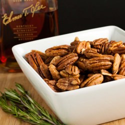 Bourbon Rosemary Pecans