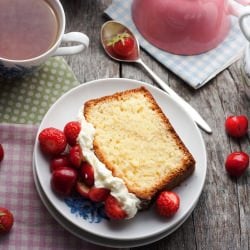 Lemon & White chocolate cake