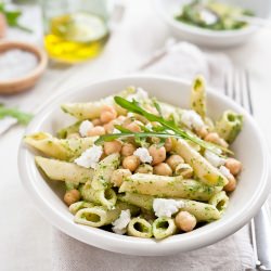 Penne with Rocket Pesto