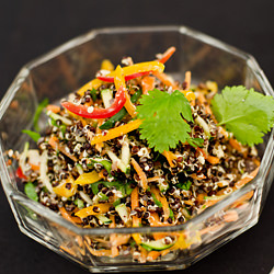 Black Quinoa Salad