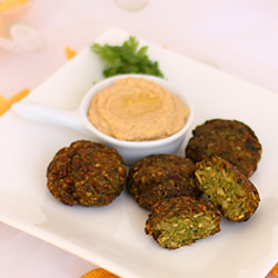 Falafel with Hummus
