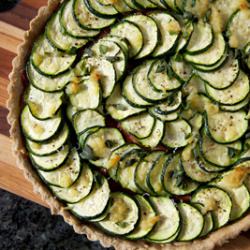 Tomato & Zucchini Tart