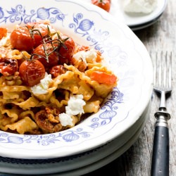 Mafalde w/ Roasted Tomatoes