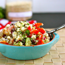 Black Bean, Quinoa & Citrus Salad