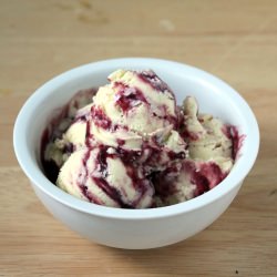 Blackberry Swirl Ice Cream