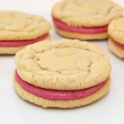 Raspberry Cream Sandwich