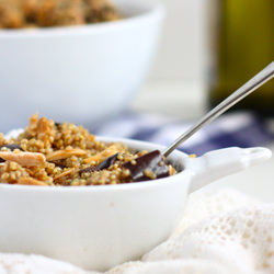 Balsamic Quinoa w/ Portobellas