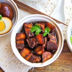 Braised Pork Belly With Soy Sauce