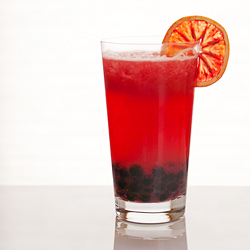 Blood Orange Green Tea Slushie