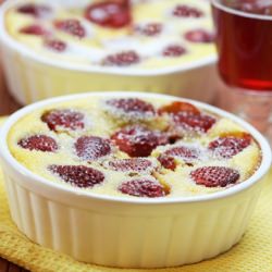 Strawberry Clafoutis
