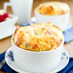 Spinach and Egg Strata