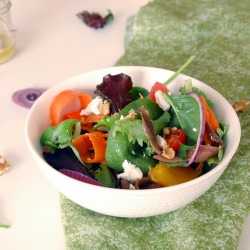 Anchovies, Feta & Citrus Salad