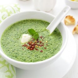 Caribbean Spinach Soup