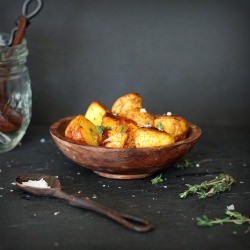 Roasted Potatoes with Sea Salt