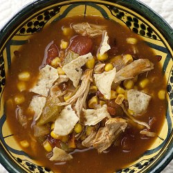 Slow Cooker Chicken Tortilla Soup