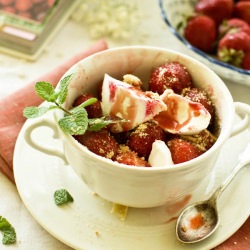 Grilled Strawberries with Ginger
