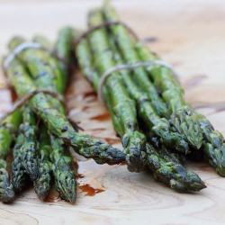 Grilled Garlic Asparagus