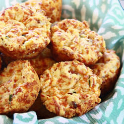 Bacon, Cheddar, and Chive Muffins