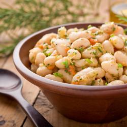 Summer WHite Bean Salad with Herbs