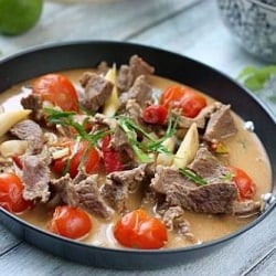 Thai Red Curry with Beef