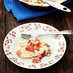 Strawberry Rhubarb Crumble