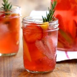 Strawberry Rosemary Sangria