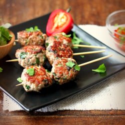 Chinese Meatballs w/Turkey