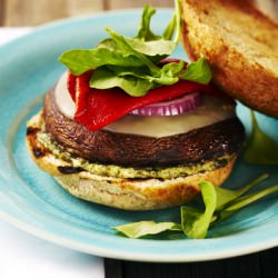 Grilled Portobello Burgers