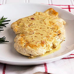 Chicken w/ Cream Dijon Sauce
