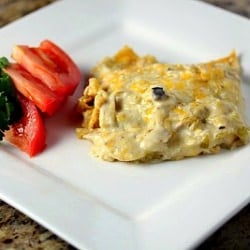 Chicken Sour Cream Enchilada