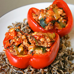 Turkey Stuffed Peppers