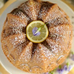 Lavender Lemon Bundt Cake
